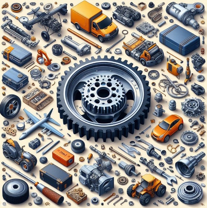 image of mechanical parts